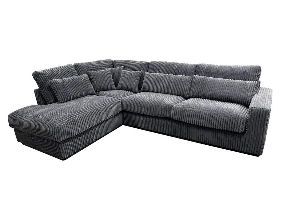 AMBERT AG VAN (CANAPE AMBERT ANGLE GAUCHE TISSUS LAPIN ANTHRACITE) 320x230 - image 1