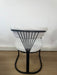 CHAISE AVEC ACCOUDOIR BRITTANY METAL NOIR SERGE GRIS - image 1