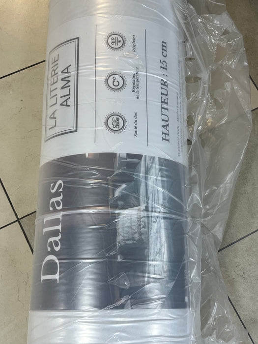 MATELAS ROULE DALLAS 160X200X15cm - image 2
