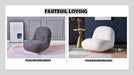 Fauteuil LOVING gris