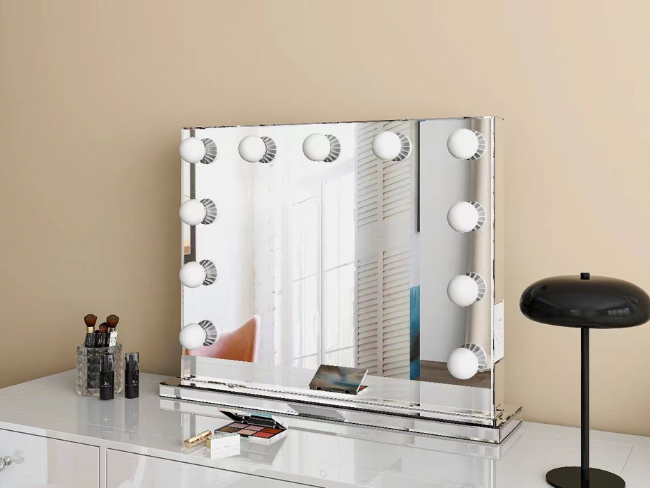 MIROIR VANITY 11 AMPOULES LED 81x63x18cm - image 3