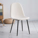 CHAISE SCANDINAVE PIED NOIR MOLLETONNE DOUDOU - image 5