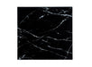 TABLE BASSE ALINA GOLD VERRE MARBRE NOIR 80X80X45cm - image 1