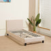 LIT MELBOURNE VELOURS BEIGE 90X190CM - image 3