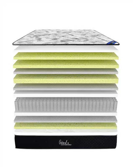Matelas PLAZA à ressorts ensachés 140x190 cm épaisseur 30 cm - image 2