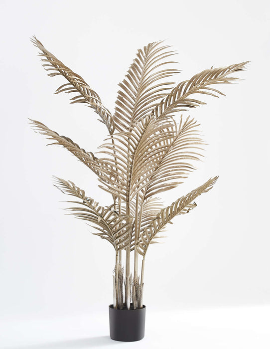 PLANTE ARTIFICIELLE PALMIER DORE POT INCLUS 120CM - image 1