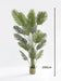 PLANTE ARTIFICIELLE PALMIER PANIER TRESSÉ EN ALGUES INCLUS 200CM - image 2