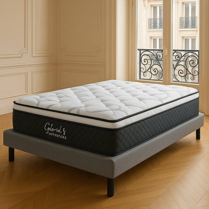MATELAS À RESSORTS ENSACHÉS PLAZA 120x190x30cm