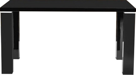 TABLE REPAS SIMPLY NOIR 150x90x75 cm