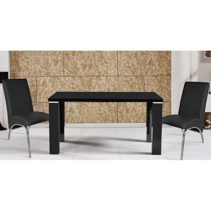 TABLE REPAS SIMPLY NOIR 150x90x75 cm
