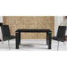 TABLE REPAS SIMPLY NOIR 150x90x75 cm