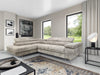 CANAPE TOULOUSE ANGLE GAUCHE COTELE ECRU 275x205cm - image 4
