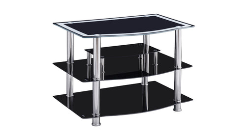 MEUBLE TV EDOUARD NOIR 90x60x65 cm