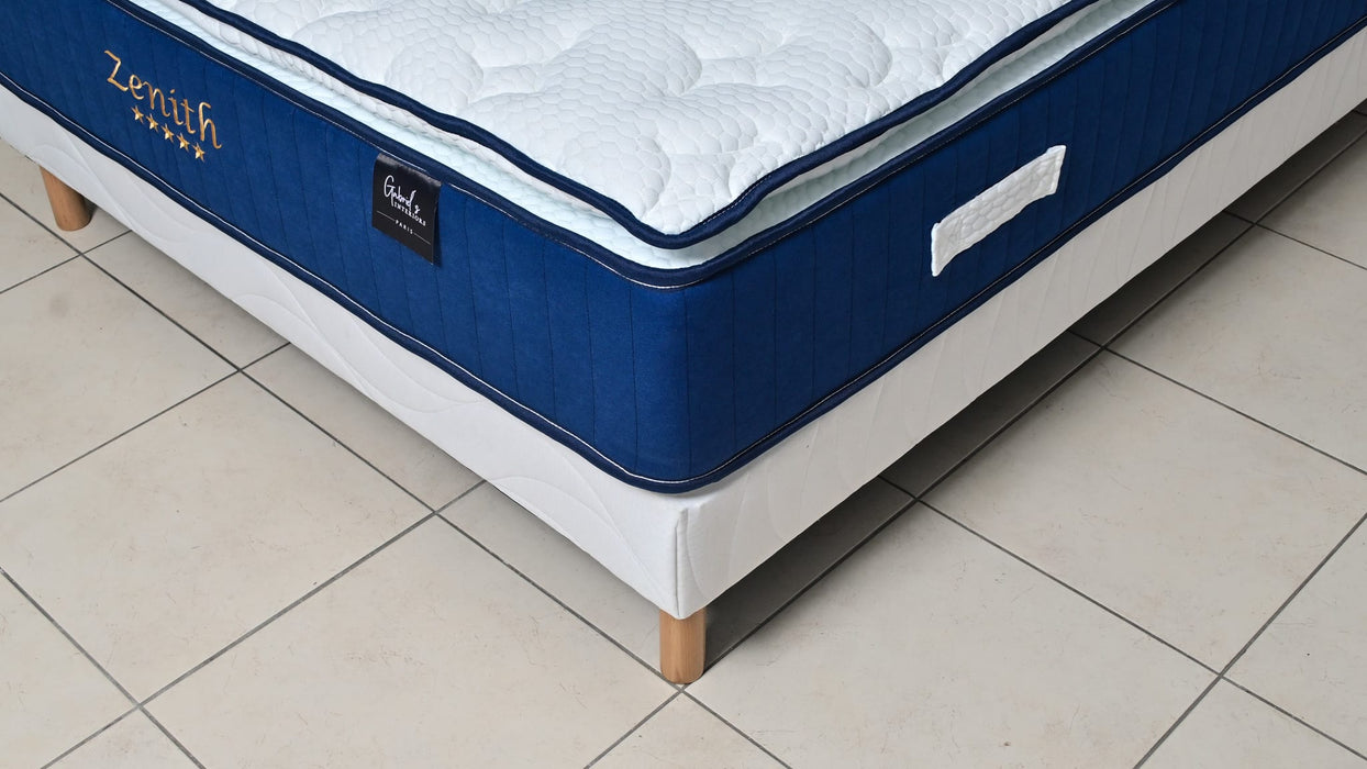 MATELAS A RESORTS AVEC SUR MATELAS ZENITH 160x200x32 - image 2