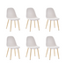 Chaise Scandinave ALVEOLE Gold beige