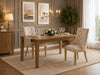 Lot de 2 chaises ANNEAU mattelassée et clo?tée Gold velours - image 1