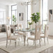 Lot de Chaises baroque ROYAL Chrome Velours - image 1