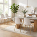Lot de chaises Scandinave ALVEOLE Gold - image 1