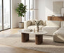 TABLE BASSE ROXY PIED NOYER SHAKESPEARE GRIS 120x60x45cm - image 4