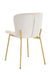 CHAISE ELEN PIED GOLD VELOURS ECRU - image 2