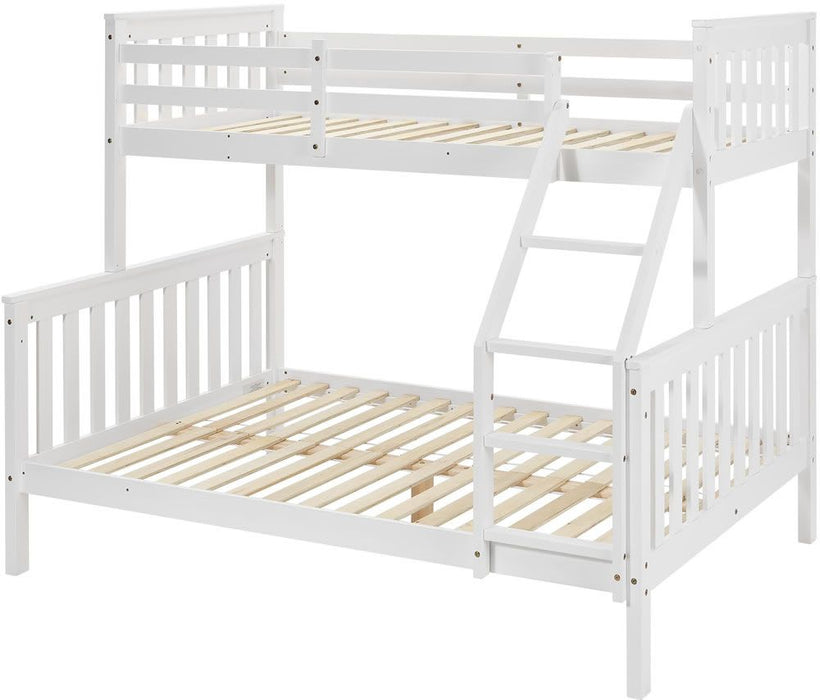 LIT SUPERPOSÉ BOB BLANC 90X190cm + 140X190cm