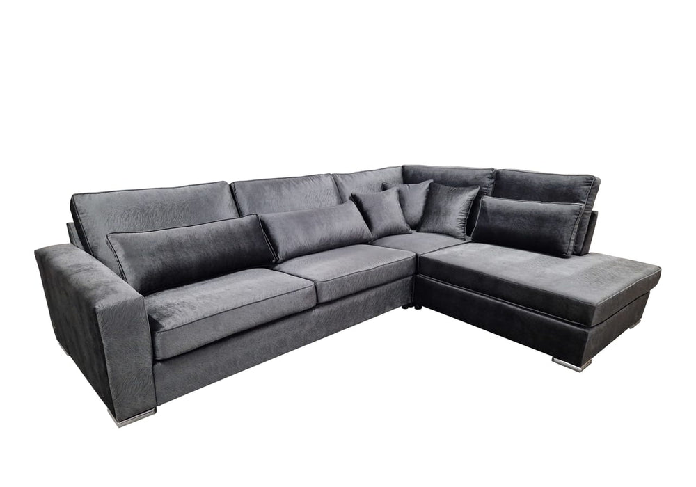 CANAPE BRISTOL ANGLE DROIT MARA ANTHRACITE 316x230cm - image 1