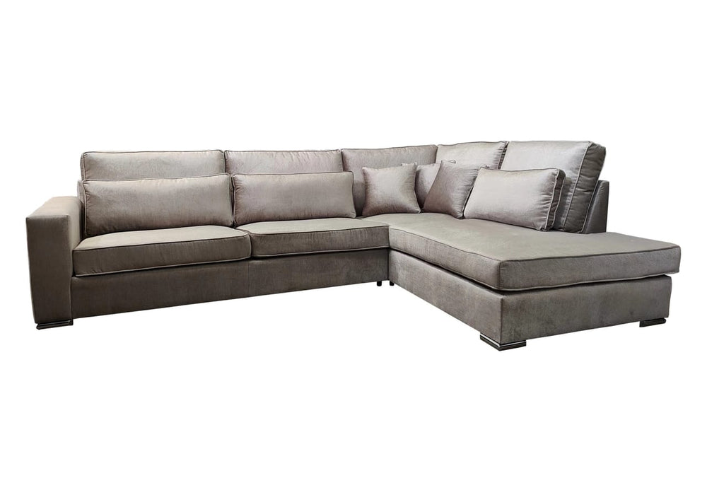 CANAPE BRISTOL ANGLE GAUCHE MARA GREIGE 316x230cm - image 1