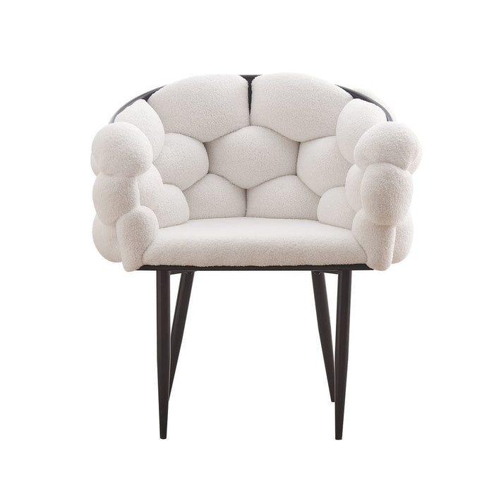 CHAISE BALLON DOUDOU PIED METAL NOIR - image 1