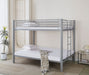 LIT SUPERPOSÉ COLOSSE EN MÉTAL GRIS ÉPOXY 140X190 CM + 140X190 CM - image 3